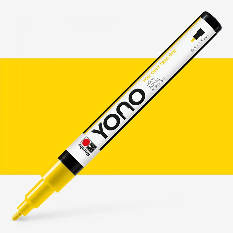 Marabu YONO Acrylic Markers 0.5-1.5MM Fine