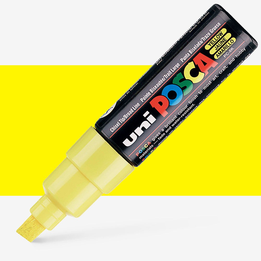 Uni Posca PC-8K 8.0mm Bold Chisel Tip Markers
