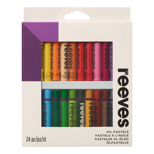 Reeves Large Oil Pastels Set Of 24