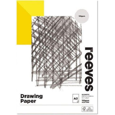 Reeves Drawing 110gsm 50 Sheet Pads