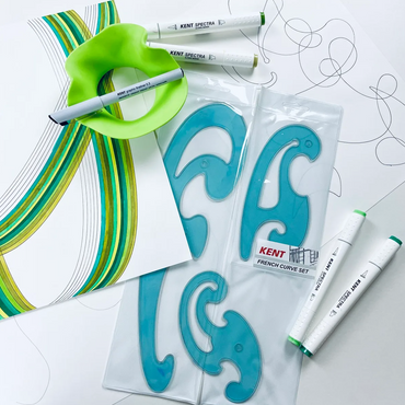 Kent French Curve Set