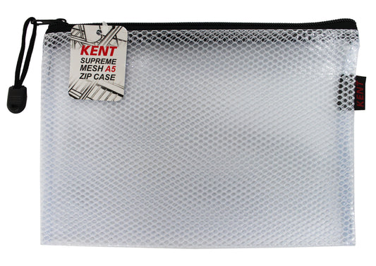 Kent Supreme Mesh A5+ 230x165mm Zip Case