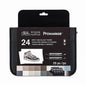 Winsor & Newton Promarkers Black & Grey Set Of 24