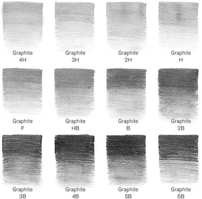 Winsor & Newton Studio Graphic Pencils Set of 12