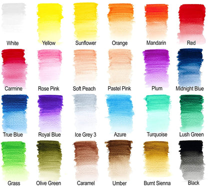 Winsor & Newton Studio Watercolour Pencils Set of 24