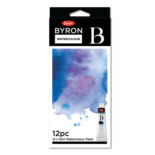 Jasart Byron 12ml Watercolour Paints Set Of 12