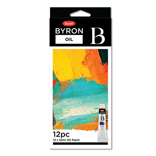 Jasart Byron 12ml Oil Paints Set Of 12