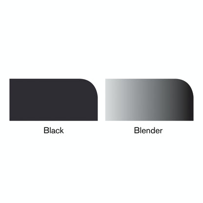 Winsor & Newton Promarker Black + Blender Set
