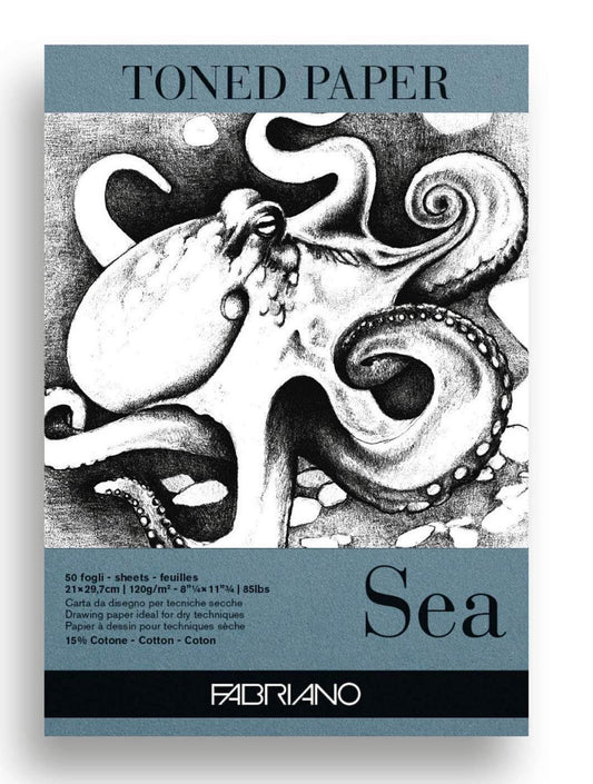 Fabriano Toned 120gsm Sea Pads