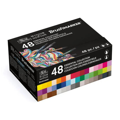 Winsor & Newton Promarker BrushMarker Set of 48