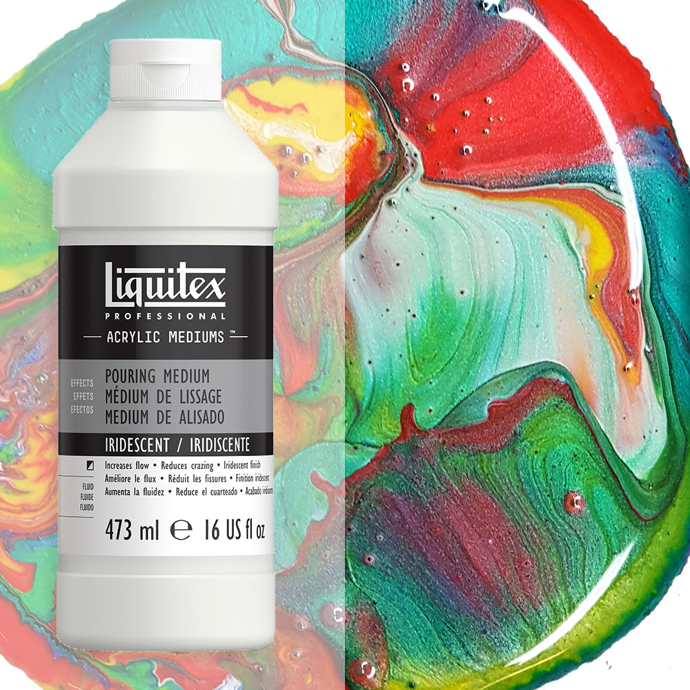 Liquitex 473ml Iridescent Pouring Medium