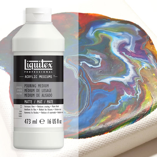 Liquitex 473ml Matte Pouring Medium