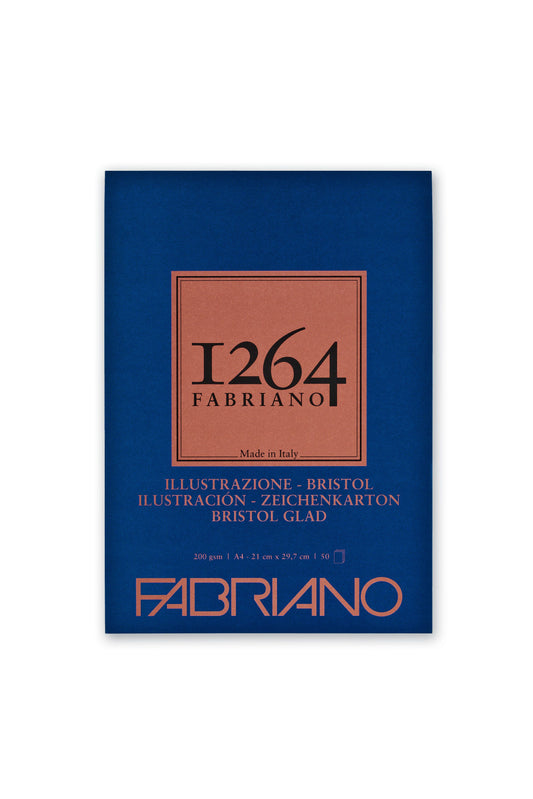 Fabriano 1264 Bristol 200gsm 50 Sheet Pads