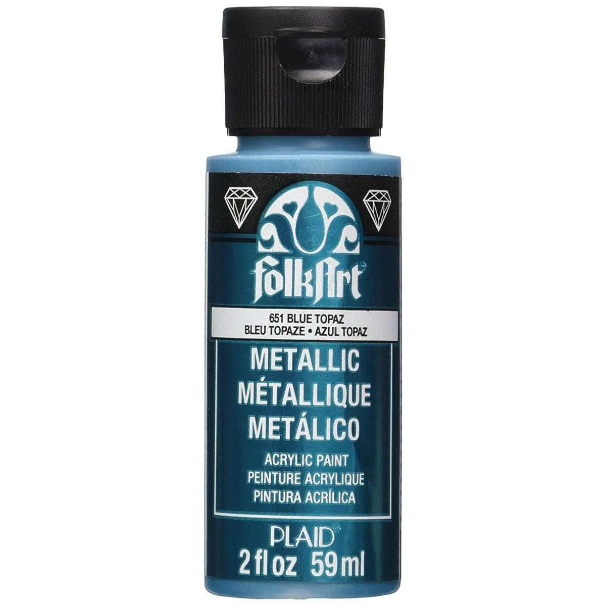 FolkArt Acrylic Metallic Paints 59ml