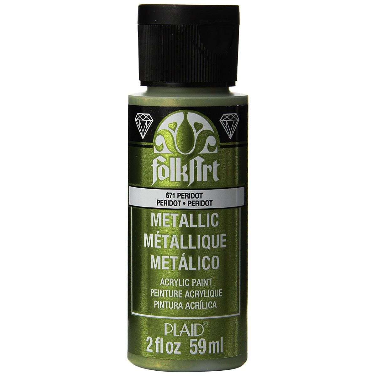 FolkArt Acrylic Metallic Paints 59ml