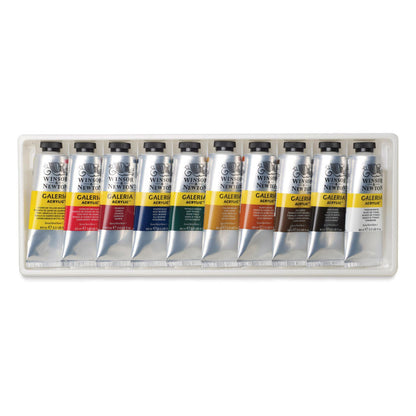 Winsor & Newton Galeria 60ml Acrylic Paints Set Of 10