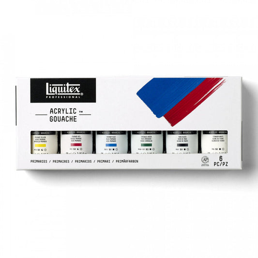 Liquitex 59ml Gouache Paints Set Of 6
