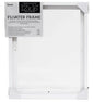 Jasart Floater Frame Thick Edge 12x12 Inch White - Pack of 5