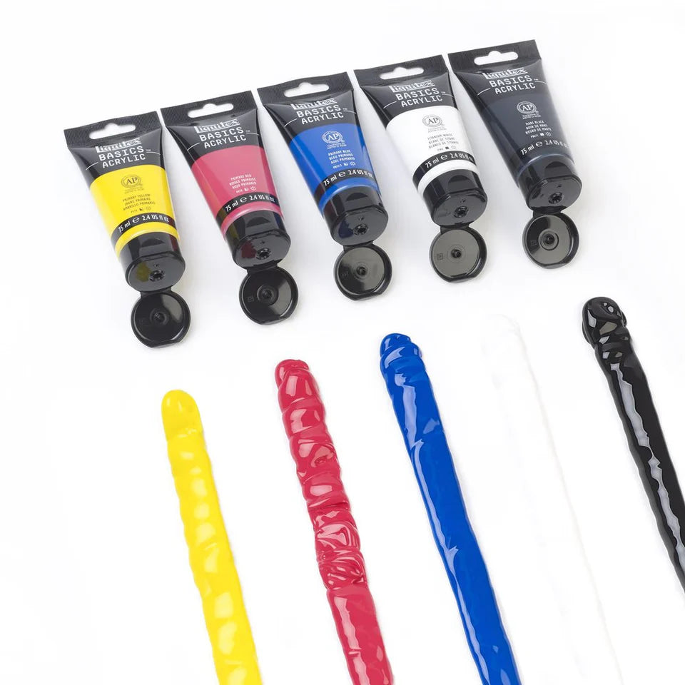 Liquitex Basics 75ml Acrylic Paints Set of 5