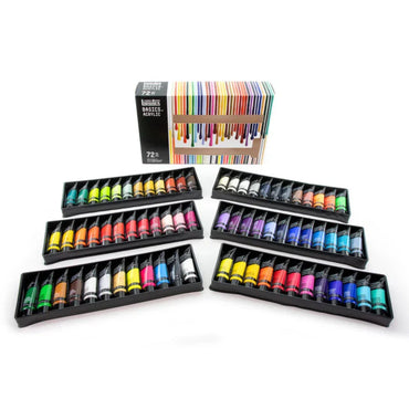 Liquitex Basics 22ml Acrylic Paints Set of 72