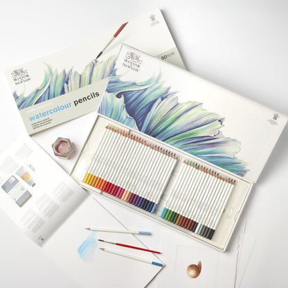 Winsor & Newton Studio Watercolour Pencils Set Of 50