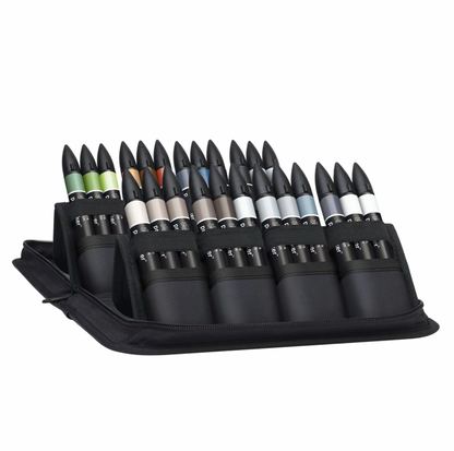 Winsor & Newton Promarkers Set Of 24 Architectural Tones