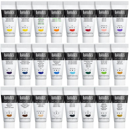 Liquitex 22ml Professional Heavy Body Acrylic Paints Set Of 24