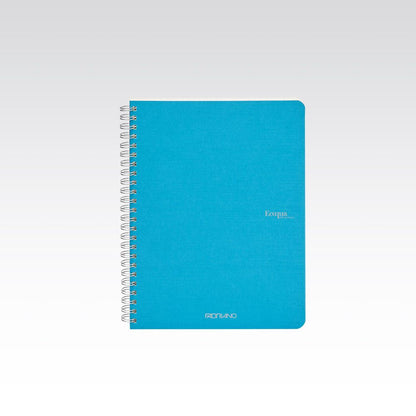 Fabriano Ecoqua Spiral 90gsm Graph 5mm A5 Notebooks