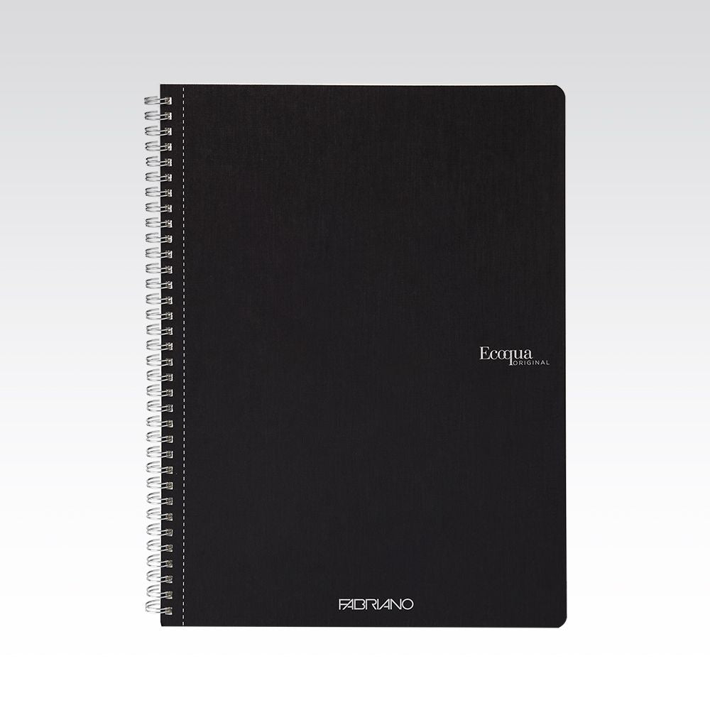 Fabriano Ecoqua Spiral 90gsm Graph 5mm A4 Notebooks