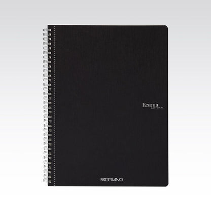 Fabriano Ecoqua Spiral 90gsm Graph 5mm A4 Notebooks