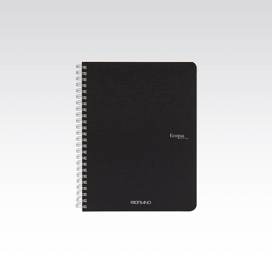 Fabriano Ecoqua Spiral 90gsm Lined A5 Notebooks