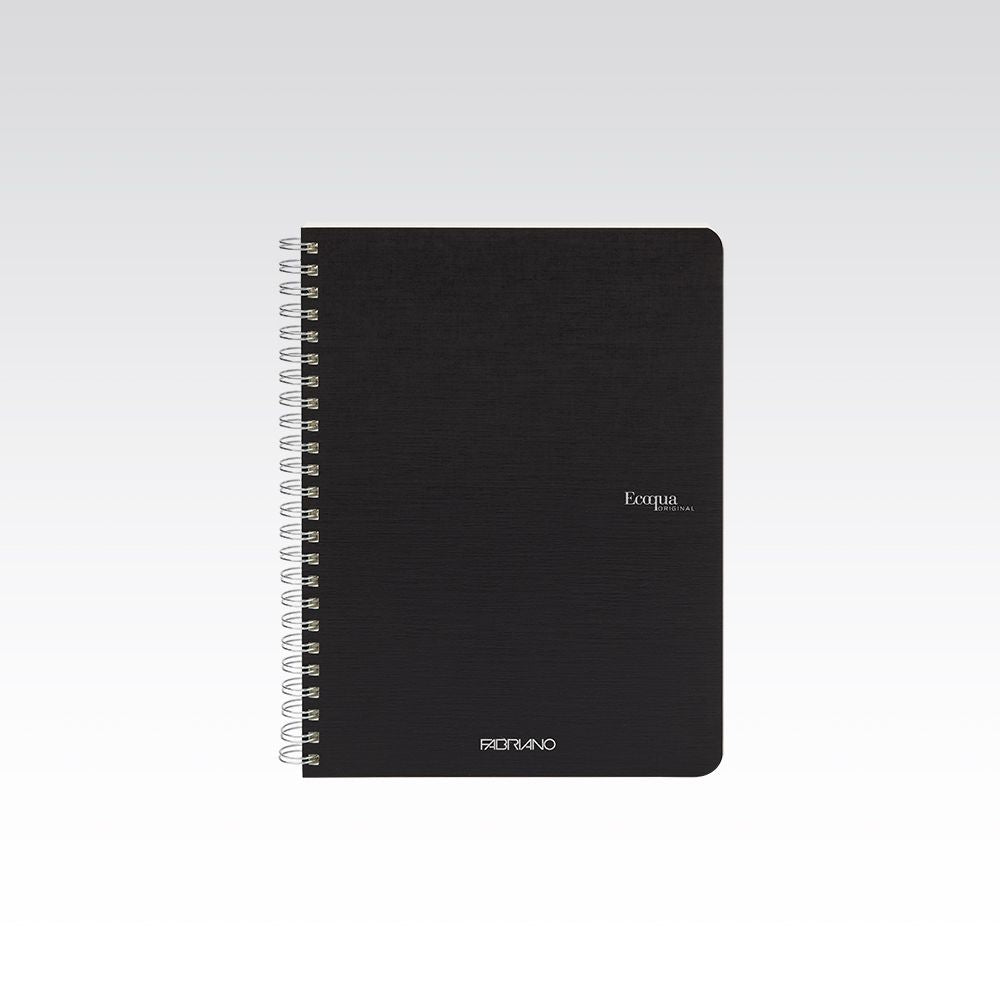 Fabriano Ecoqua Spiral 90gsm Lined A5 Notebooks