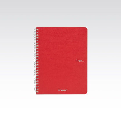 Fabriano Ecoqua Spiral 90gsm Lined A5 Notebooks