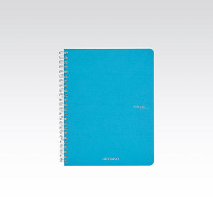 Fabriano Ecoqua Spiral 90gsm Lined A5 Notebooks