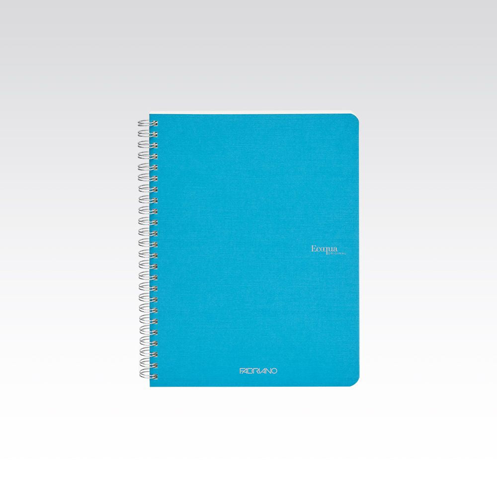 Fabriano Ecoqua Spiral 90gsm Lined A5 Notebooks