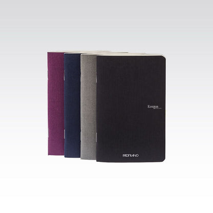 Fabriano Ecoqua Stapled 90gsm Dots 9x14cm Notebooks Pack Of 4
