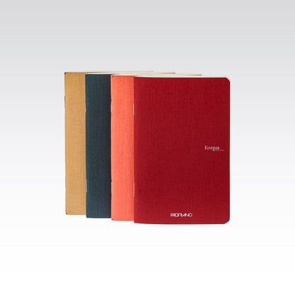 Fabriano Ecoqua Stapled 90gsm Dots 9x14cm Notebooks Pack Of 4
