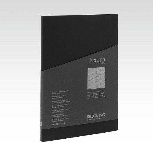 Fabriano Ecoqua Plus Glued 90gsm Dots A4 Notebooks