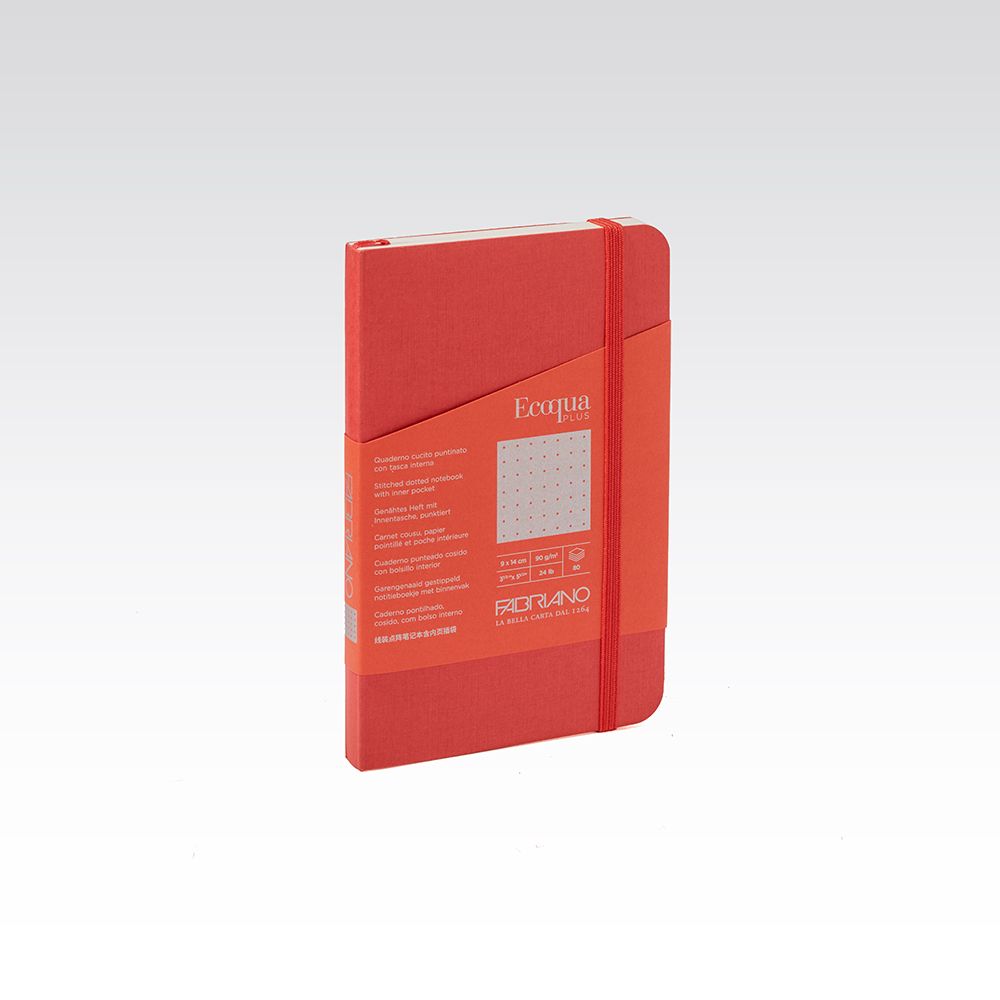 Fabriano Ecoqua Plus Stitch 90gsm Dots 9x14cm Notebooks