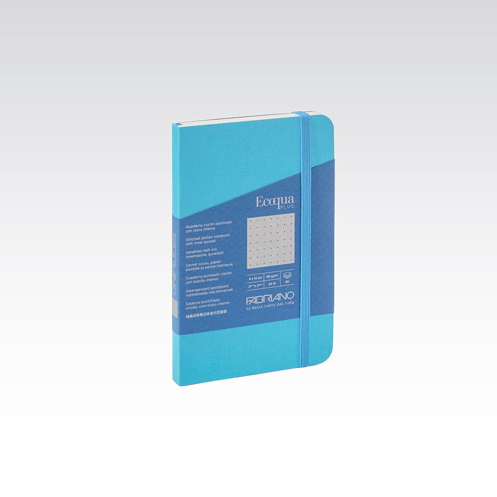 Fabriano Ecoqua Plus Stitch 90gsm Dots 9x14cm Notebooks