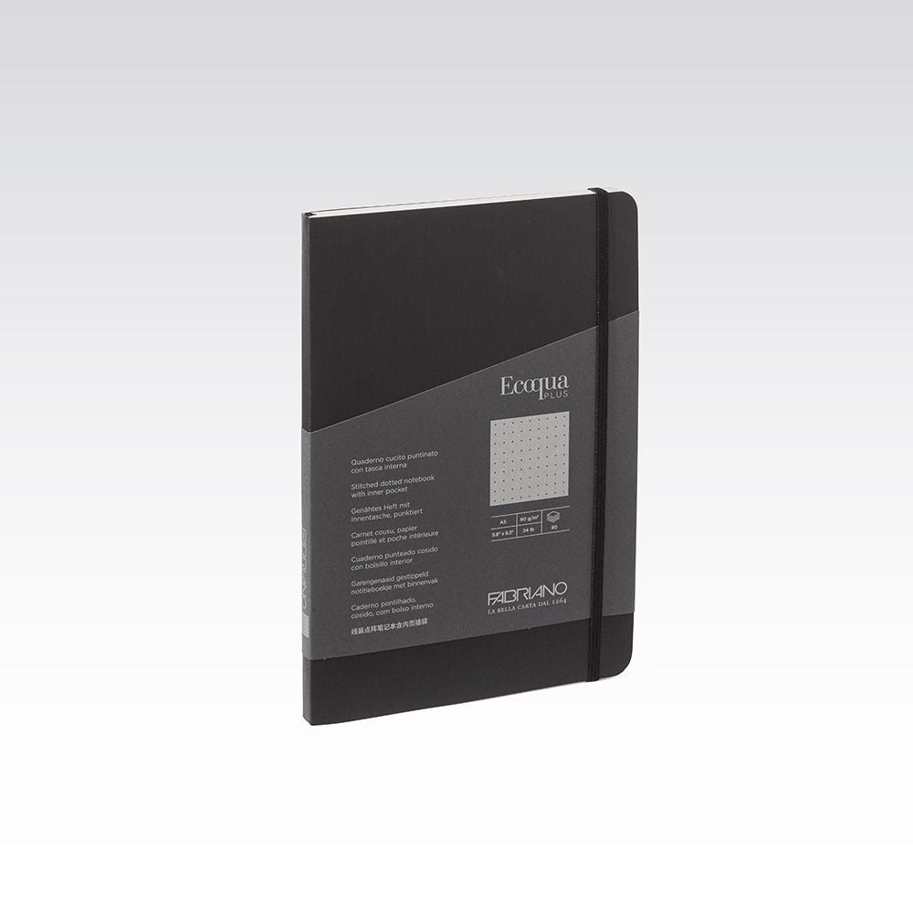 Fabriano Ecoqua Plus Stitch 90gsm Dots A5 Notebooks