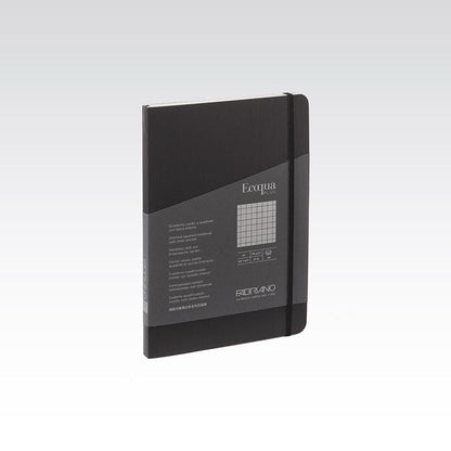 Fabriano Ecoqua Plus Stitch 90gsm Graph 5mm Black Notebooks