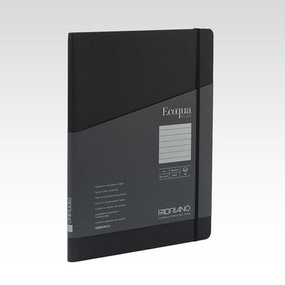 Fabriano Ecoqua Plus Hidden Spiral 90gsm Lined A4 Notebooks