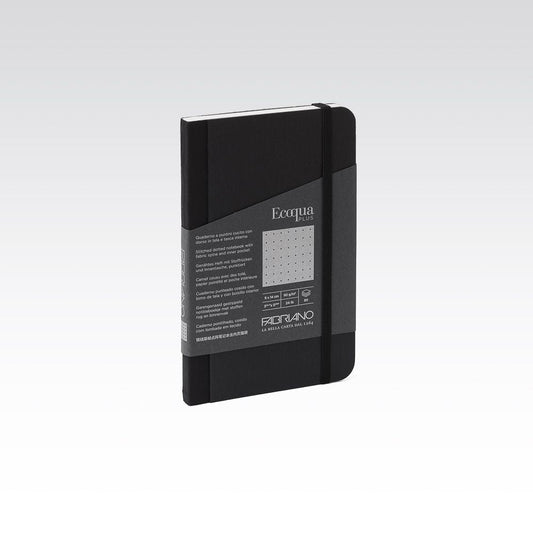 Fabriano Ecoqua Plus Fabric 90gsm Dots 9x14cm Notebooks