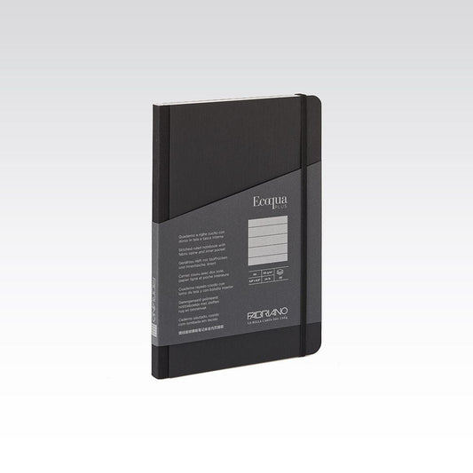 Fabriano Ecoqua Plus Fabric 90gsm Lined A5 Notebooks