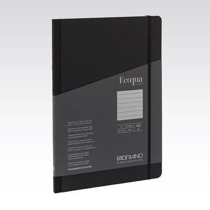 Fabriano Ecoqua Plus Fabric 90gsm Lined A4 Notebooks