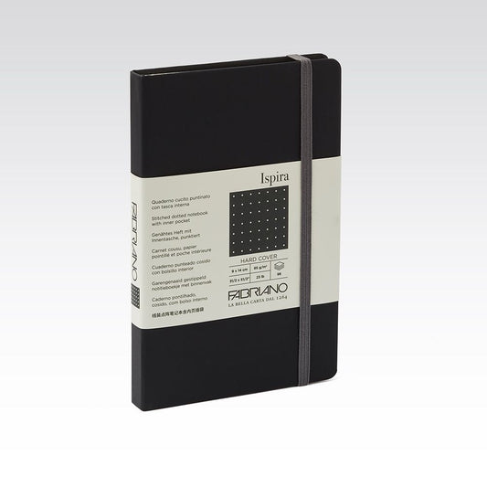 Fabriano Ispira Hard Cover 85gsm Dots 9x14cm Notebooks