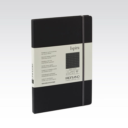 Fabriano Ispira Hard Cover 85gsm Dots A5 Notebooks