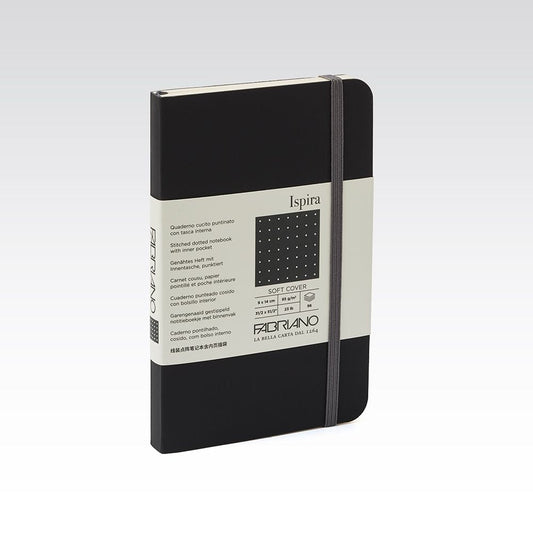 Fabriano Ispira Soft Cover 85gsm Dots 9x14cm Notebooks