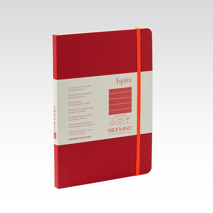 Fabriano Ispira Soft Cover 85gsm Lined A5 Notebooks